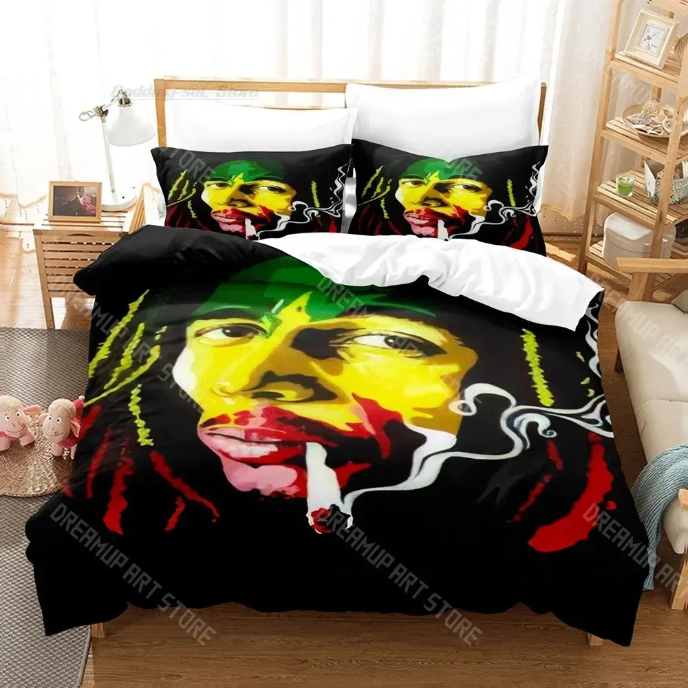 3D Printing Aliexpress - Zestaw pościeli 3D Print BoB Marley