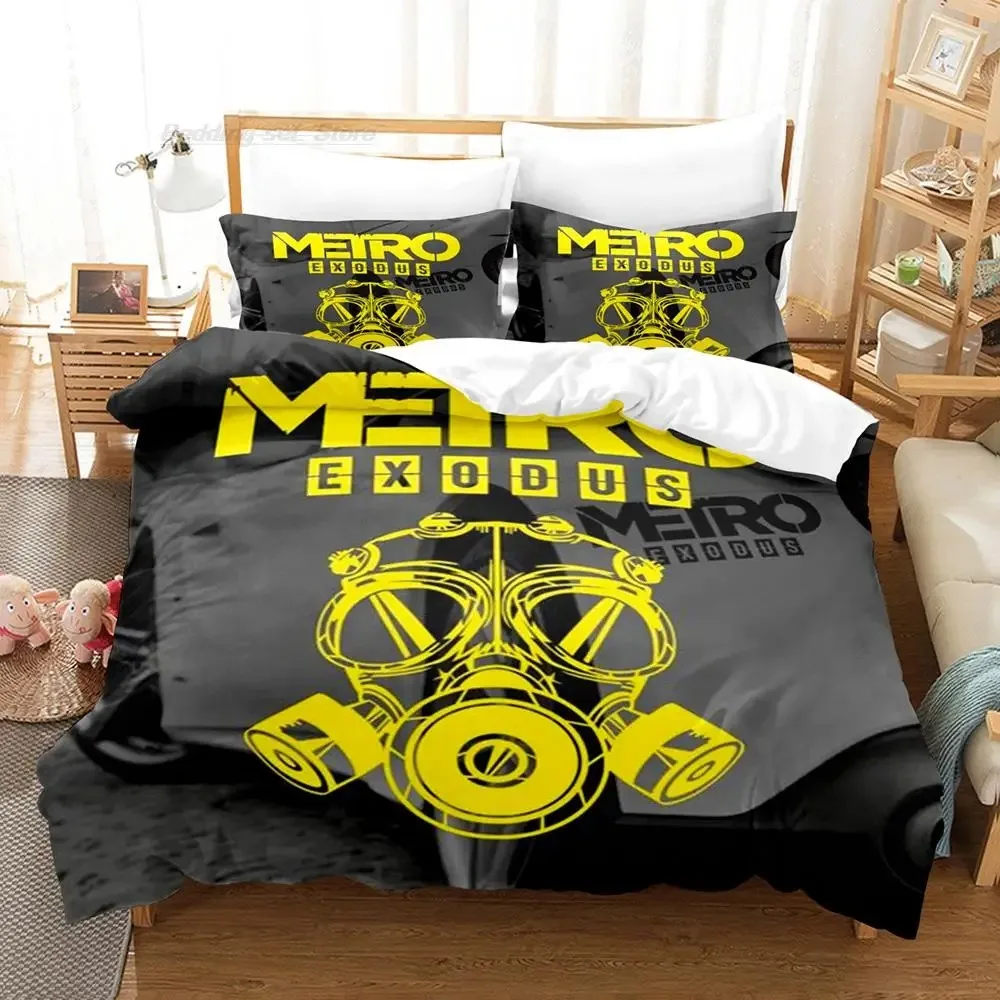 3D Printing Aliexpress - Zestaw pościeli Metro Exodus, pojedynczy, podwójny,