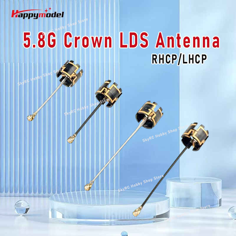 3D Printing Drone - Antena Happymodel 5.8G Crown LDS RHCP/LHCP