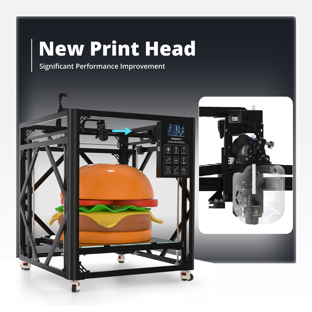 3D Printing X Y Z Axis - Tronxy VEHO-800-12 lub PRO Duża Drukarka