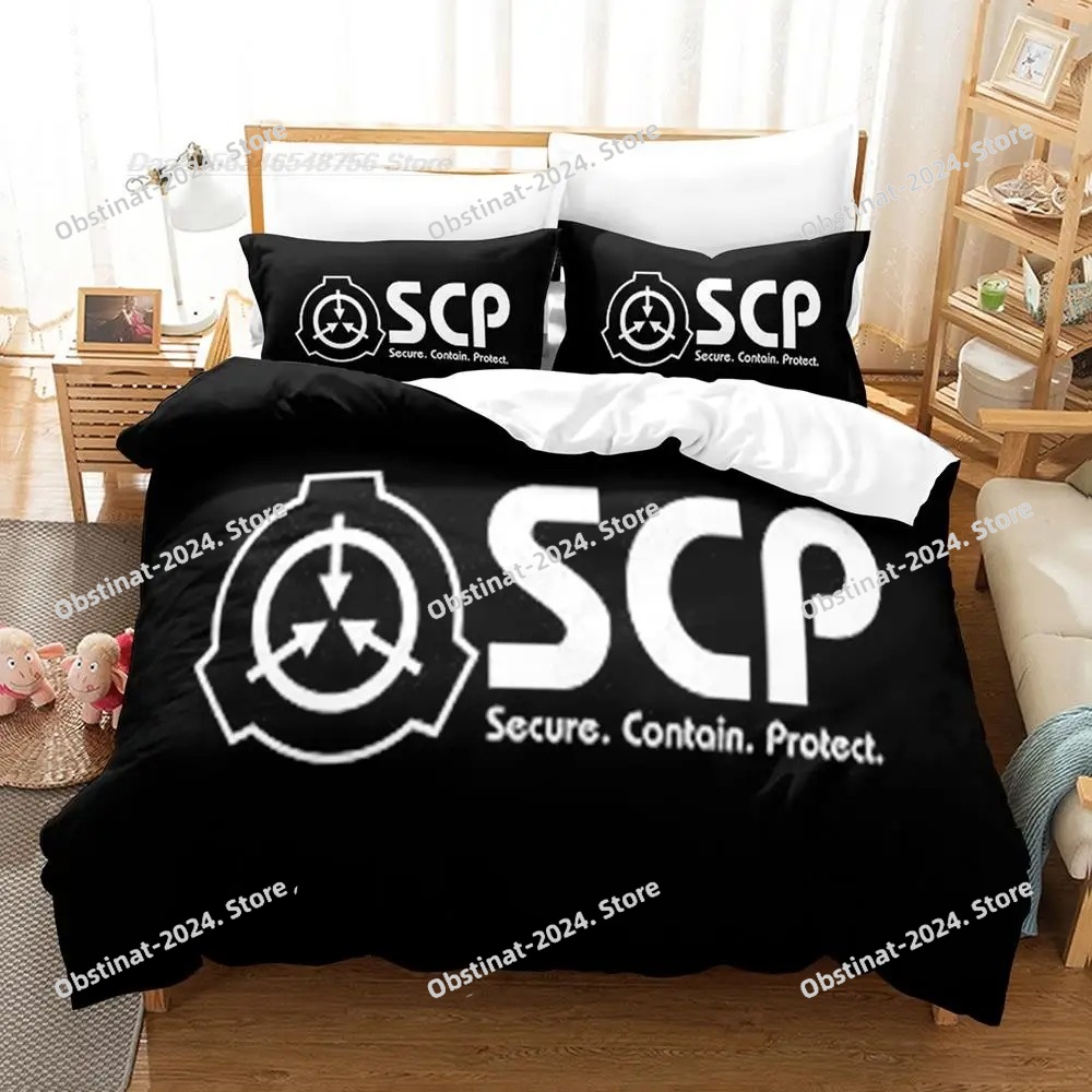 3D Printing Aliexpress - Zestaw pościeli SCP, poszwa na kołdrę,