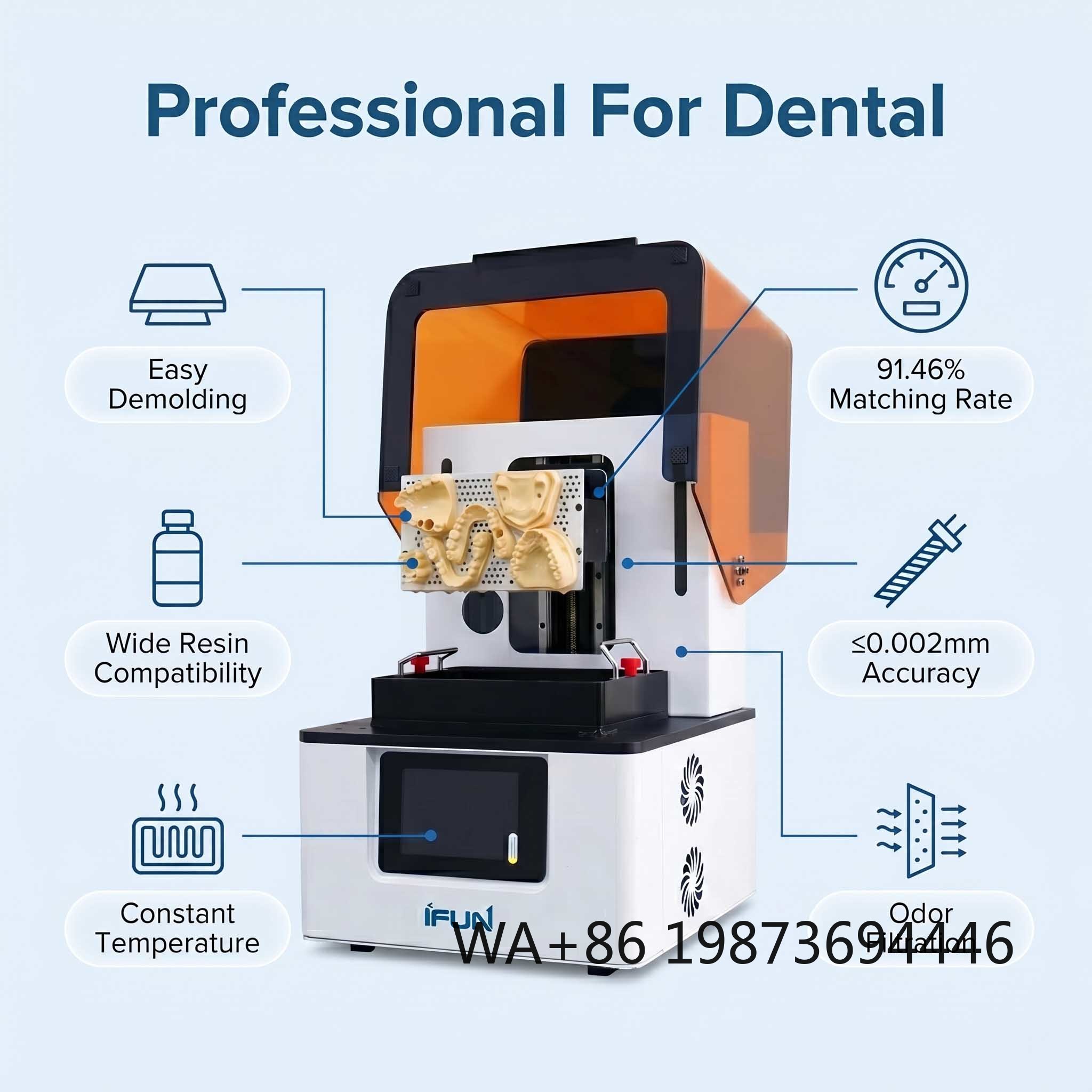 3D Printing Dental - Profesjonalna drukarka 3D do żywicy dentystycznej,