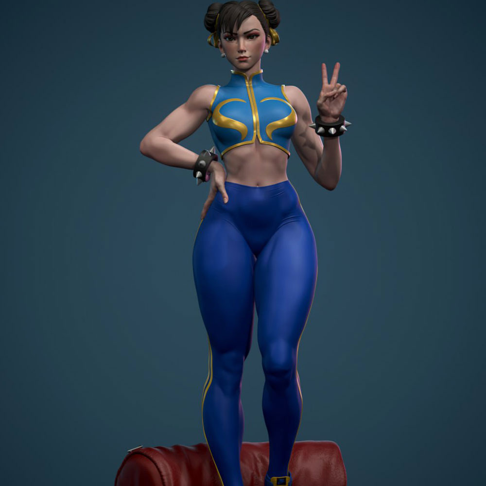 3D Printing For Dummies - 75mm --250mm Seksowna Dziewczyna Model z