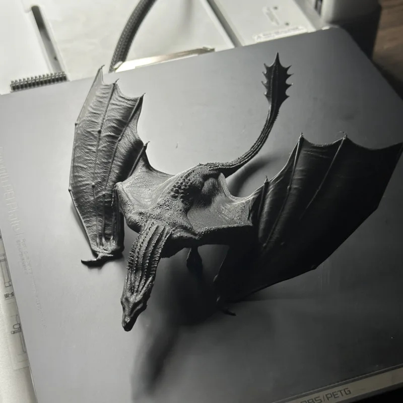 3D Printing For Dummies - Model smoka drukowany w 3D, żywiczna