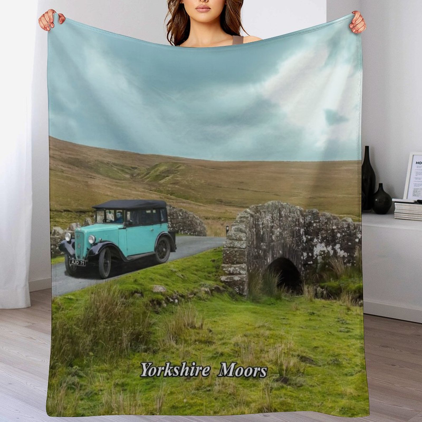 3D Printing Yorkshire - Koc z imitacji futra Yorkshire Moors,