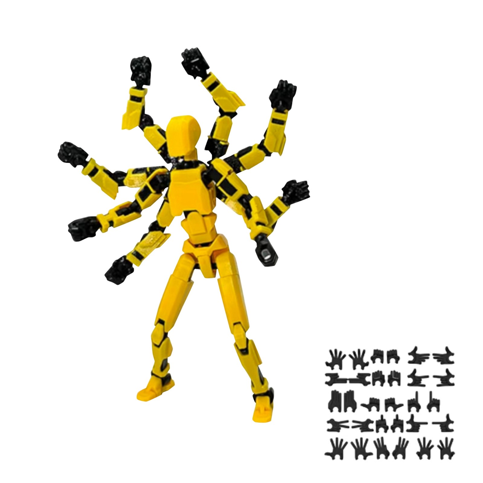 Wieloprzegubowy ruchomy robot  – 3D Printing For Dummies recenzja i cena