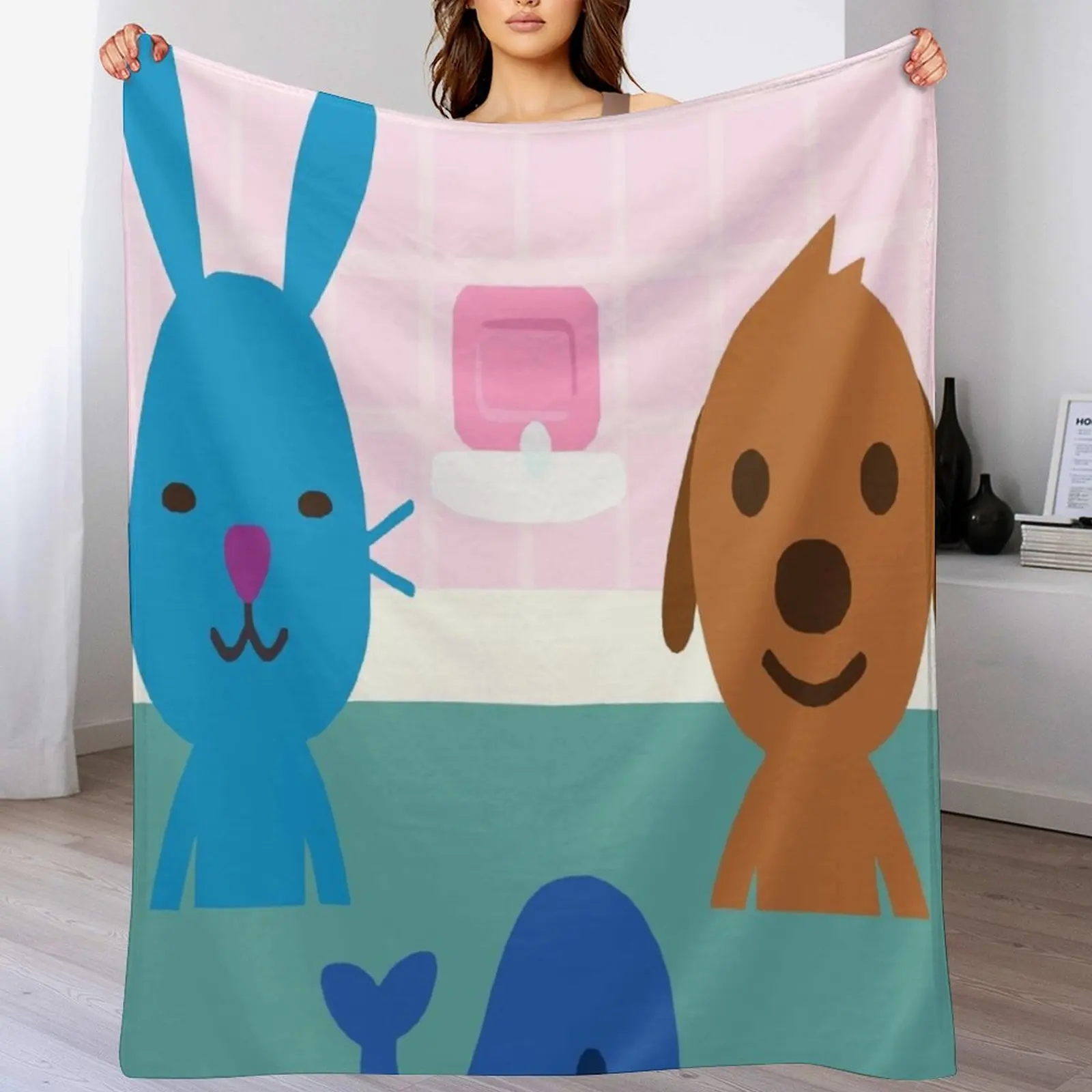 Uroczy kocyk z motywem mini di – 3D Printing Rabbit recenzja i cena