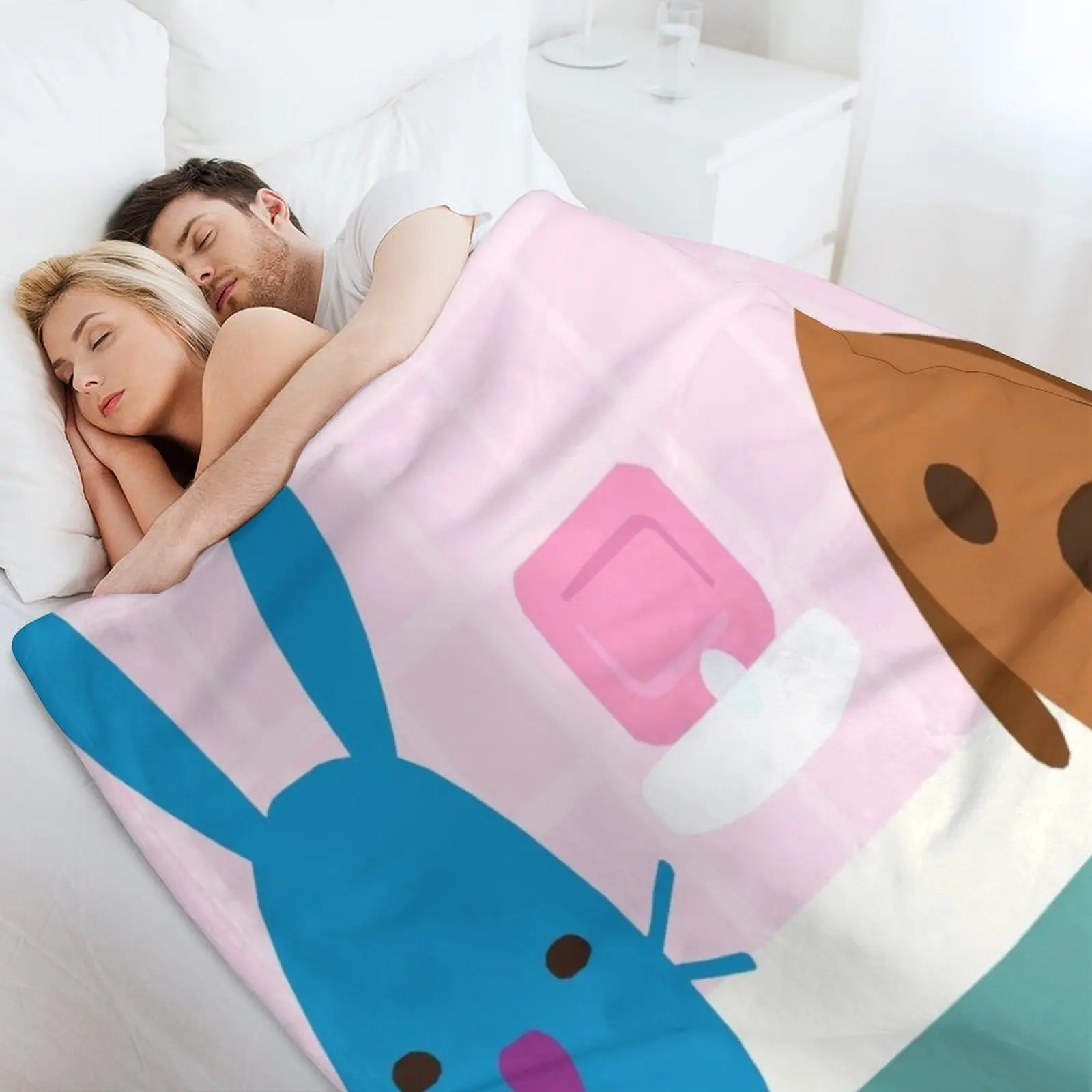 Uroczy kocyk z motywem mini di – 3D Printing Rabbit recenzja i cena