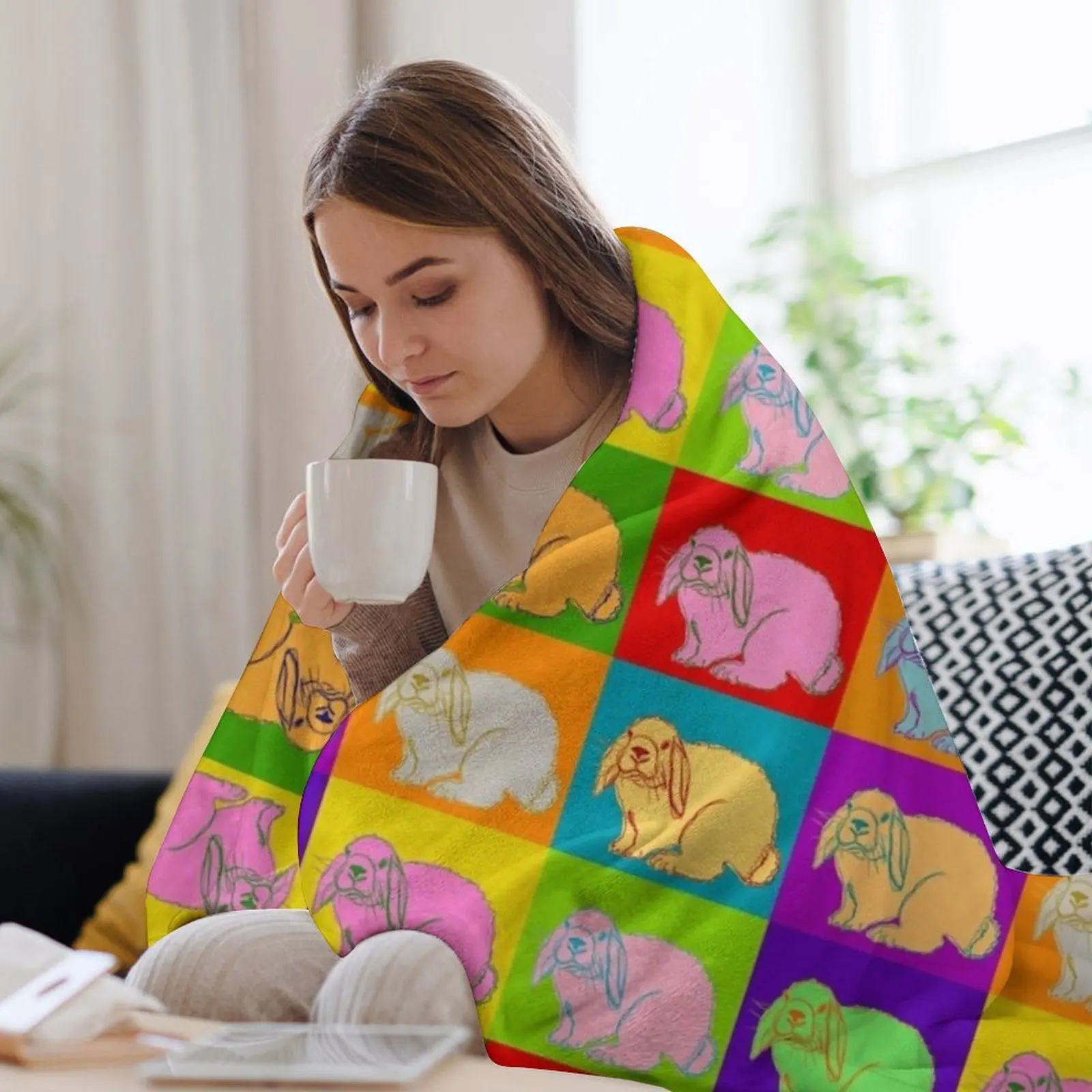 Królik Lop, Pop Art, Holland L – 3D Printing Rabbit recenzja i cena