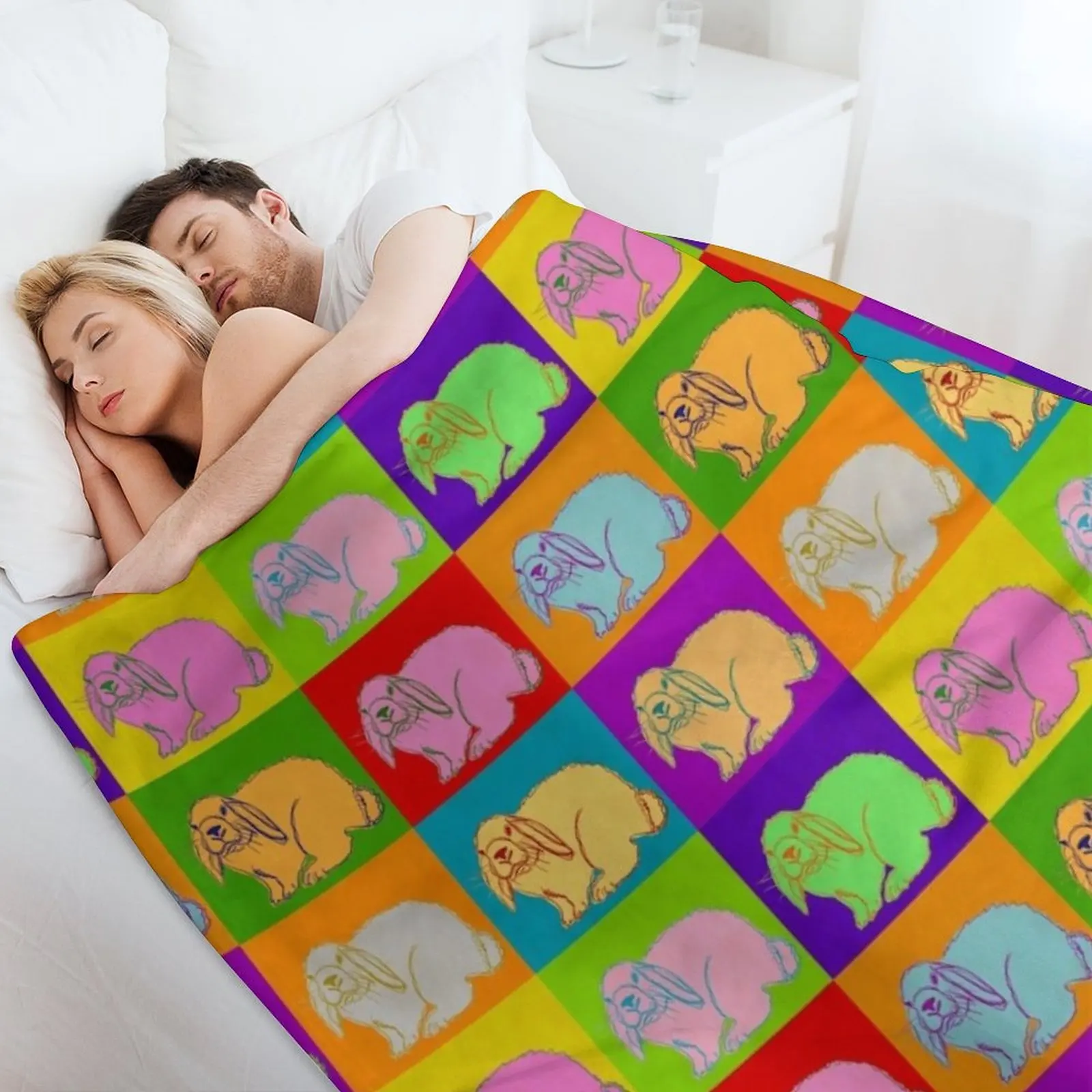 Królik Lop, Pop Art, Holland L – 3D Printing Rabbit recenzja i cena