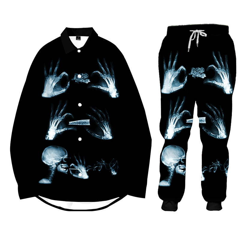 Spodnie z kapturem Hip Hop Dam – 3D Printing X Ray recenzja i cena