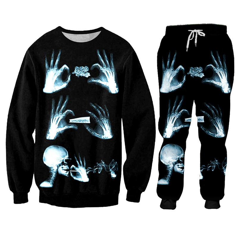 Spodnie z kapturem Hip Hop Dam – 3D Printing X Ray recenzja i cena