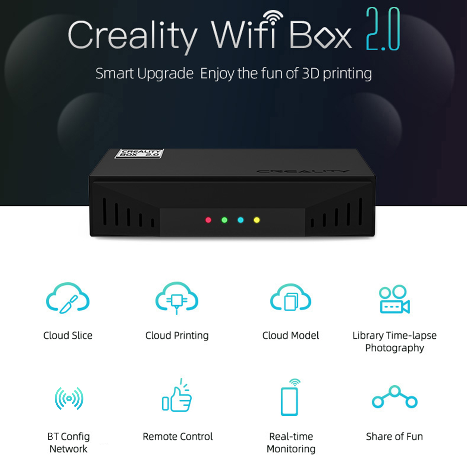 Creality WiFi Box 2.0 do druka – 3D Printing Timelapse recenzja i cena