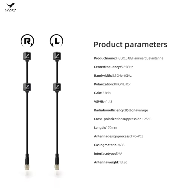 HGLRC 5.8G Hammer Podwójna Ant – 3D Printing Drone recenzja i cena