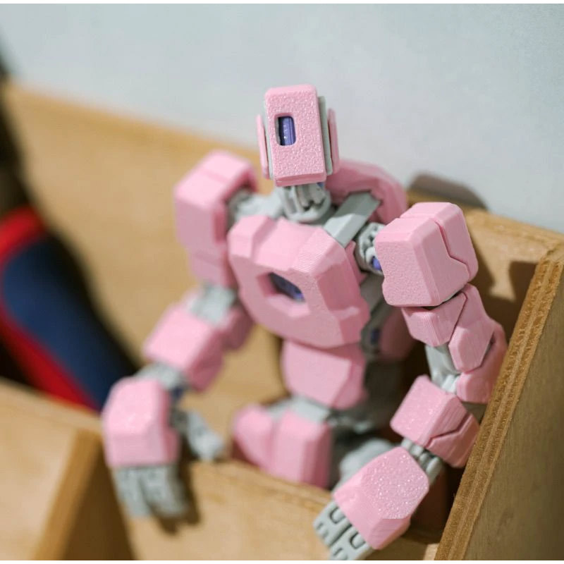Wieloprzegubowe, ruchome robot – 3D Printing For Dummies recenzja i cena