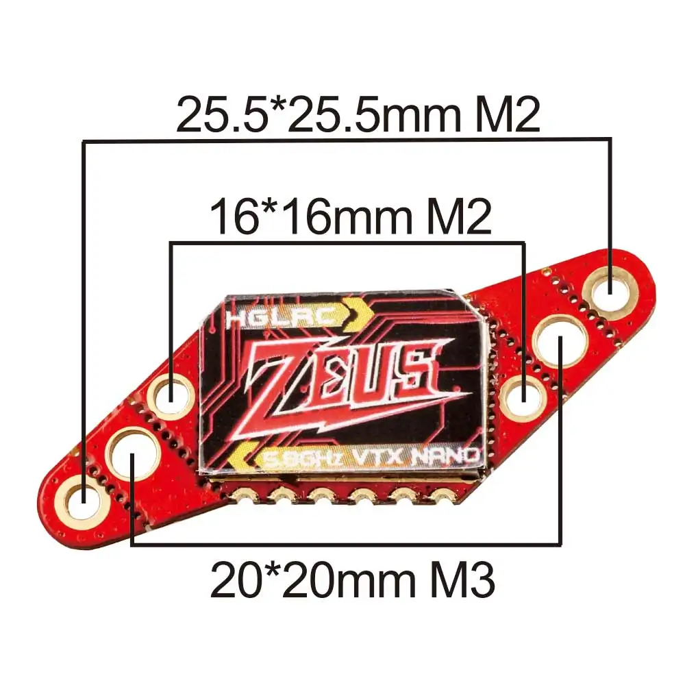 Hglrc Zeus Nano Vtx 5.8G 350Mw – 3D Printing Drone recenzja i cena