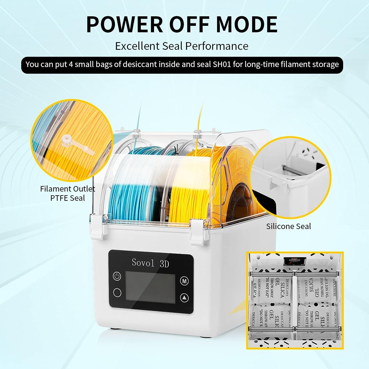 Sovol Filament Dryer 2023, SH0 – 3D Printing Cnc recenzja i cena