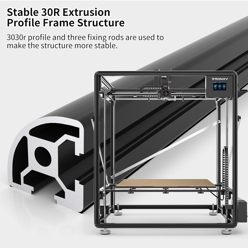 Tronxy VEHO-600 / PRO V3 Duży  – 3D Printing X Y Z Axis recenzja i cena