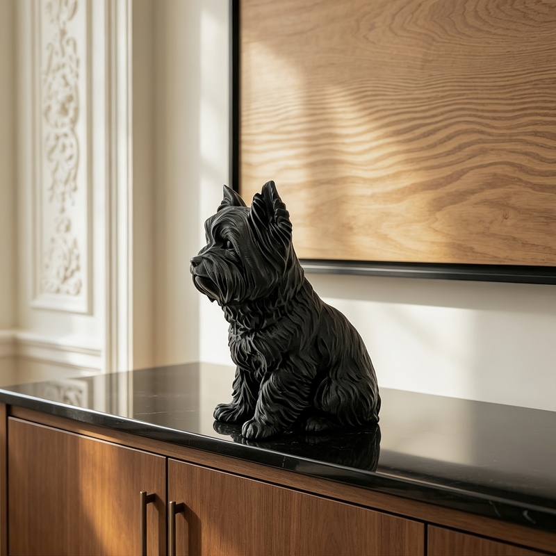 Statua Yorkshire Terrier w mat – 3D Printing Yorkshire recenzja i cena
