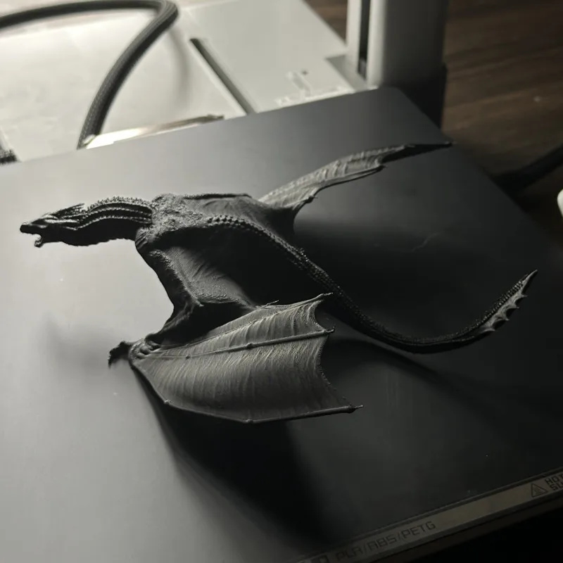 Model smoka drukowany w 3D, ży – 3D Printing For Dummies recenzja i cena