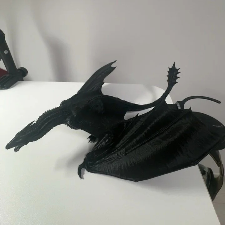 Model smoka drukowany w 3D, ży – 3D Printing For Dummies recenzja i cena