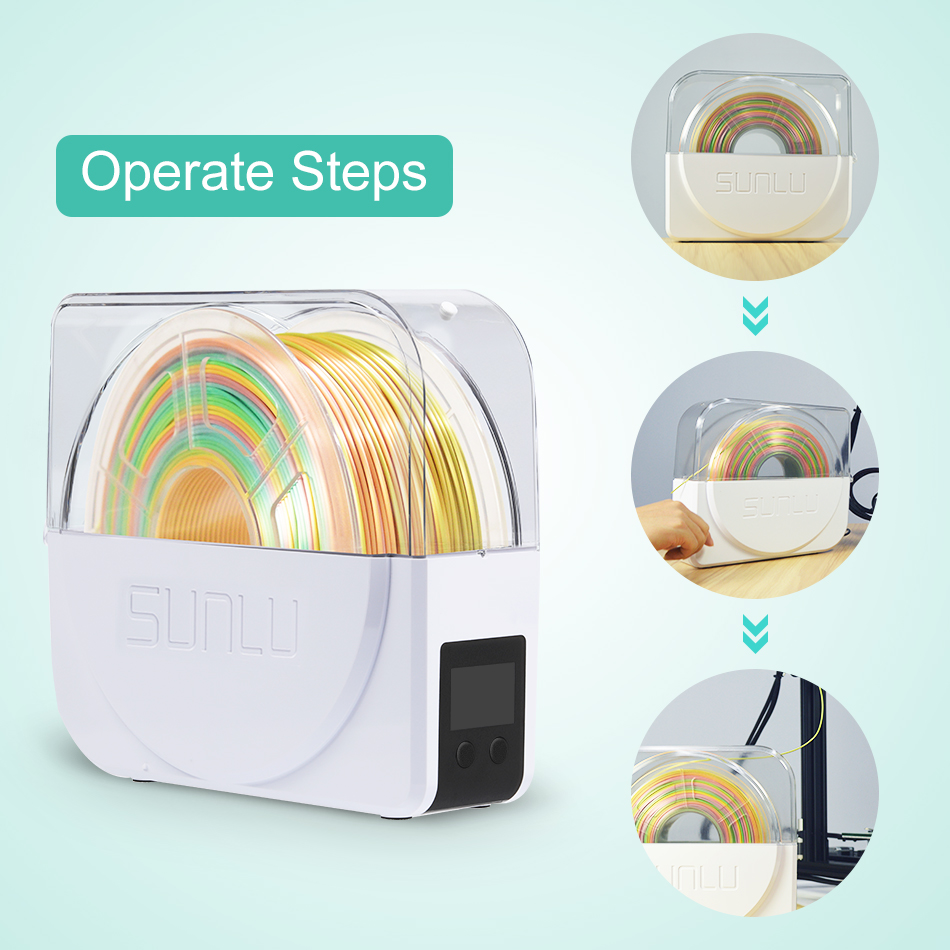 SUNLU Suszarka do włókien S1 P – 3D Printing Cnc recenzja i cena